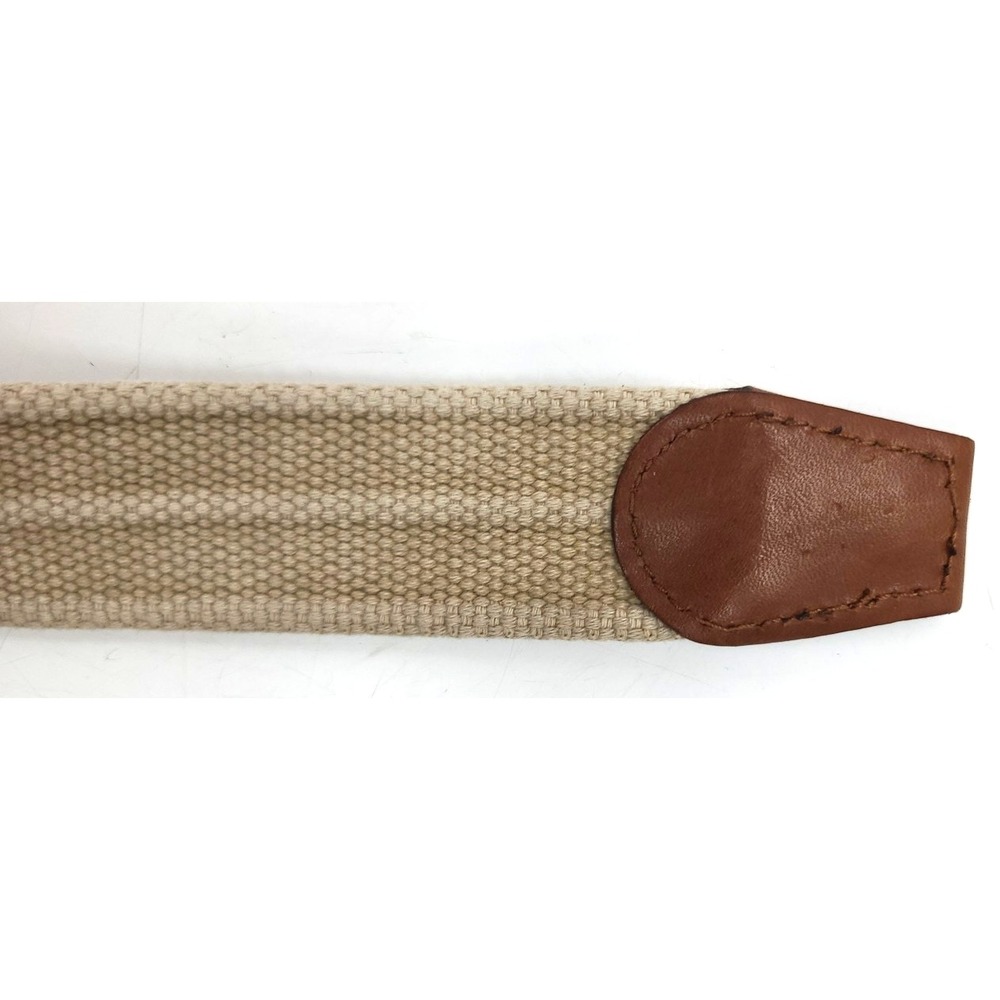 johnnie O Brentwood Washed Canvas D Ring Belt On the Go Beige Size XXL - Picture 11 of 12